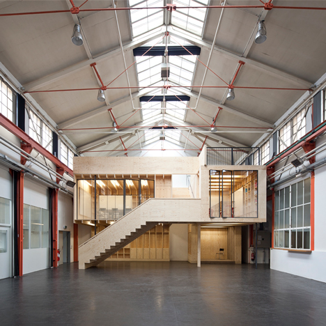 Burckhardt machine factory renovation by Stereo Architektur