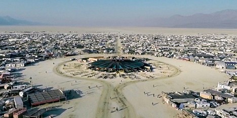 Burning Man “needed urban design because it’s a city” says founder Larry Harvey