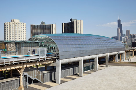 Cermak Station in Chicago by Ross Barney