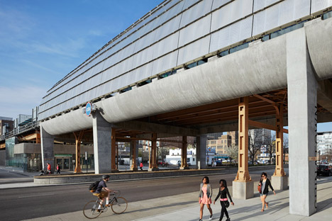 Cermak Station in Chicago by Ross Barney