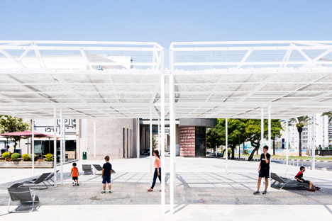 Cloud Seeding Pavilion by MODU