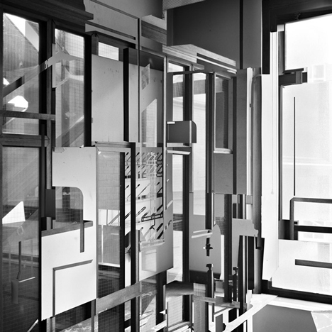 Constructed Images: Simon Kennedy distorts the interior of a disused London laboratory