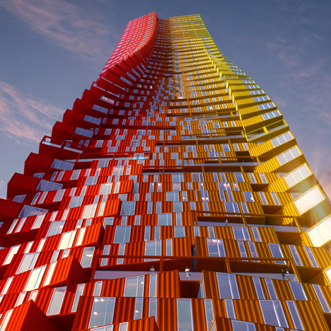 Container Skyscraper, Mumbai by CRG Architects