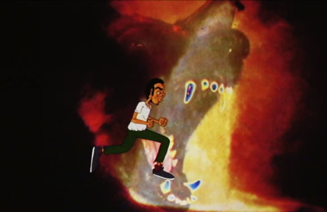 Earl Sweatshirt Off Top music video animation