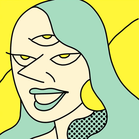 Silkie Love Affair music video animation Dezeen Music Project
