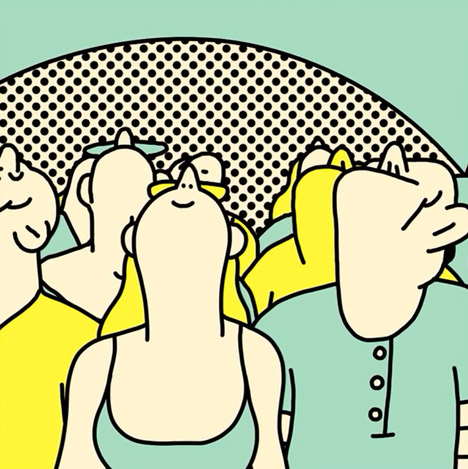 Silkie Love Affair music video animation Dezeen Music Project