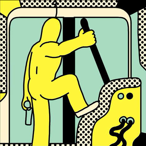 Silkie Love Affair music video animation Dezeen Music Project