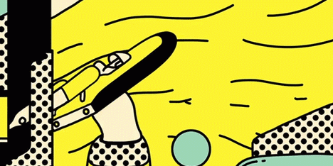 Silkie Love Affair music video animation Dezeen Music Project