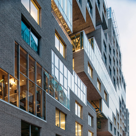 MVRDV used pixellated forms to make DNB Bank “human and approachable” says Winy Maas