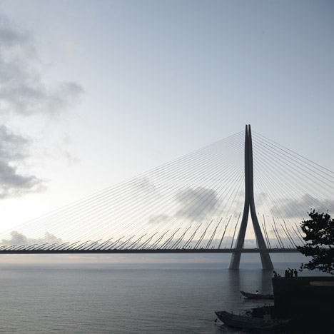 Danjiang Bridge by Zaha Hadid