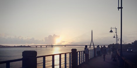 Danjiang Bridge by Zaha Hadid