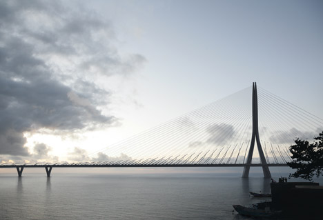 Danjiang Bridge by Zaha Hadid