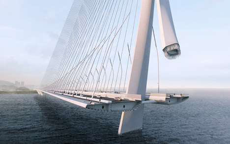 Danjiang Bridge by Zaha Hadid