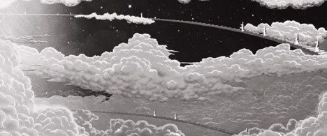 Dezeen Music Project David Gilmour Rattle That Lock music video animation