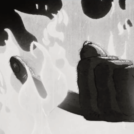 Dezeen Music Project David Gilmour Rattle That Lock music video animation