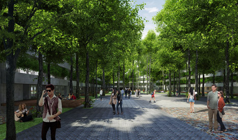 FPT University Ho Chi Minh City by Vo Trong Nghia