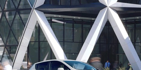 Foster + Partners and Nissan to redesign electric car fuel stations