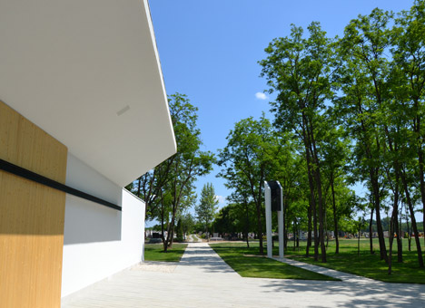 Funeral Home, Hungary by L.Art Architectural Office