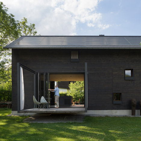 Holzhaus am Auerbach by Markus Eck Architekt