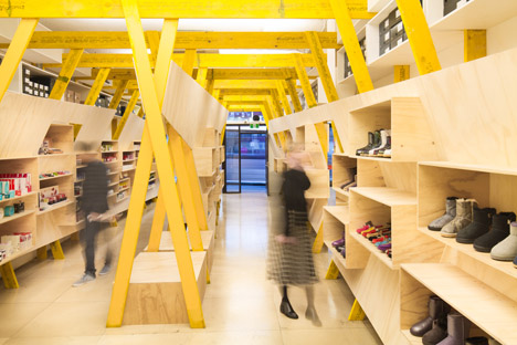 Hugg store by Tandem Studio