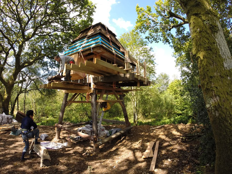 Hut on Stilts by Nozomi Nakabayashi