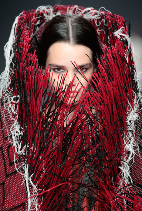 She Knows Why the Caged Bird Sings fashion collection by Karim Adduchi