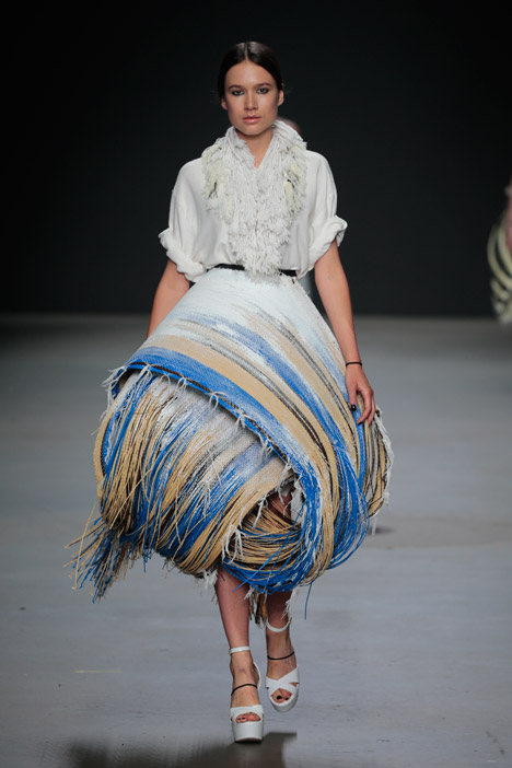 She Knows Why the Caged Bird Sings fashion collection by Karim Adduchi