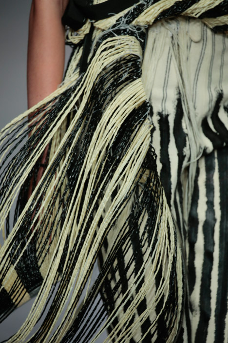 She Knows Why the Caged Bird Sings fashion collection by Karim Adduchi