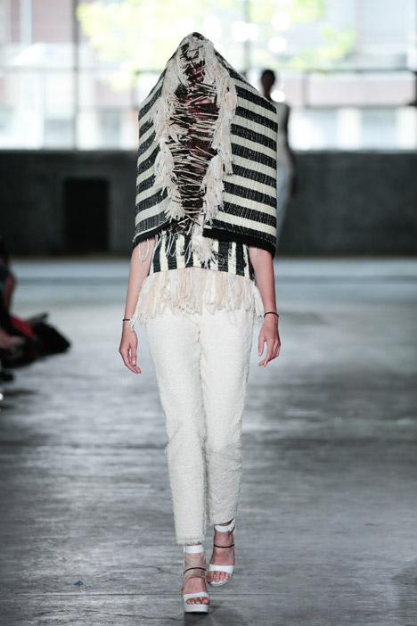She Knows Why the Caged Bird Sings fashion collection by Karim Adduchi
