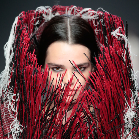 Karim Adduchi turns Berber rugs into fashion collection