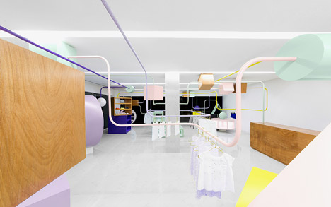 Kindo children's boutique by Anagrama