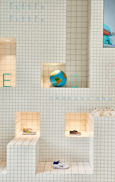 Little Shoes store interior by Nabito Architects