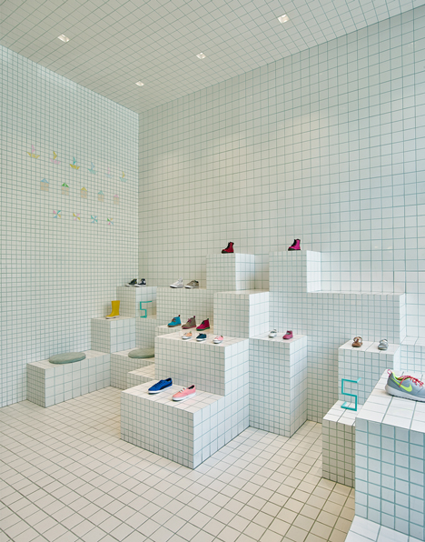 Little Shoes store interior by Nabito Architects