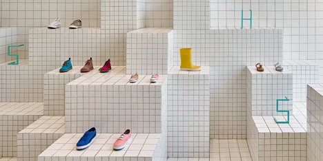 Little Shoes store interior by Nabito Architects