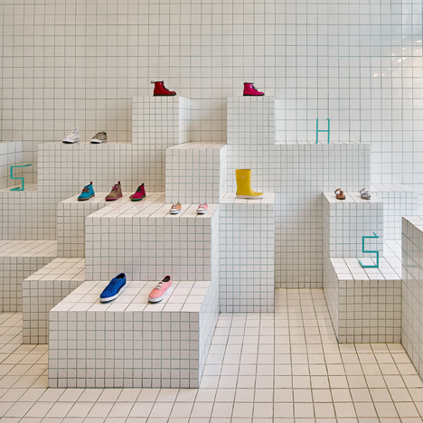 Little Shoes store interior by Nabito Architects
