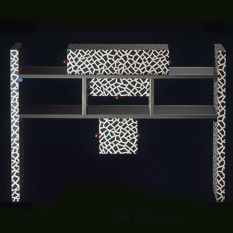 Martine Bedin's 1982 Lodge bookcase 