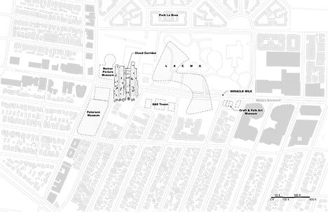 Cloud corridor by MAD site plan