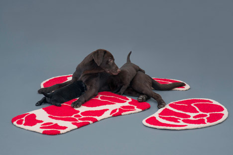Ma Yansong's rugs for dogs