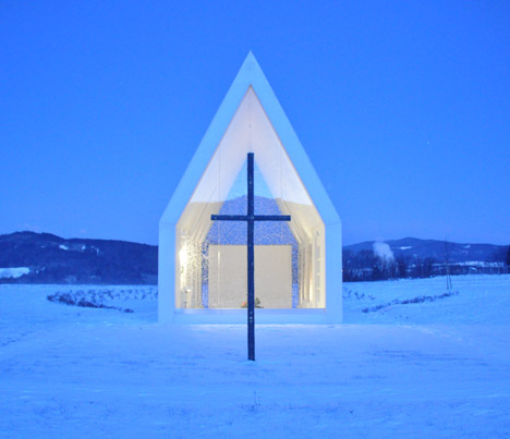 Maria Magdalena chapel by Sacher Locicero Architectes