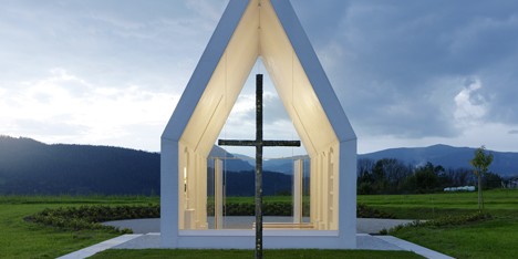 Maria Magdalena chapel by Sacher Locicero Architectes