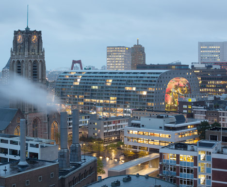 Markthal in Rotterdam by MVRDV