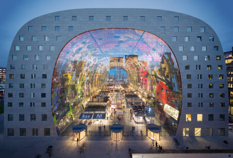Markthal in Rotterdam by MVRDV