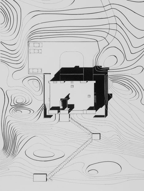 Paul Rudolph Milam Residence renders by Dan Huh