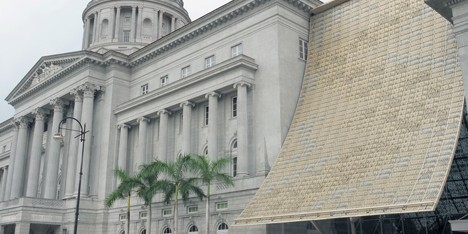 StudioMilou converts Singapore city hall into national art gallery