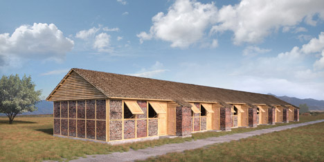 Nepal project by Shigeru Ban