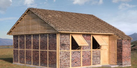 Nepal project by Shigeru Ban