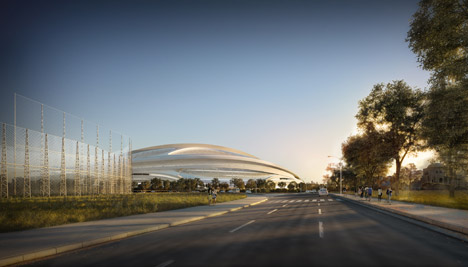 New National Stadium Tokyo by Zaha Hadid