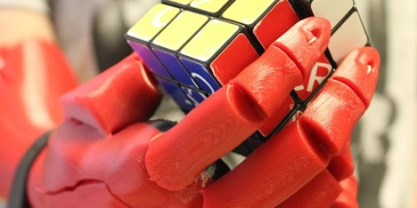 3D-printed robotic hand by Open Bionics