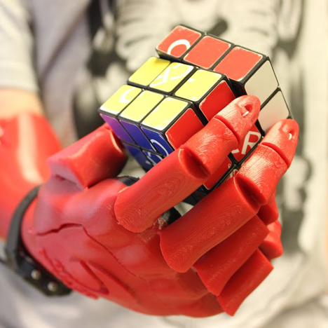 3D-printed robotic hand by Open Bionics