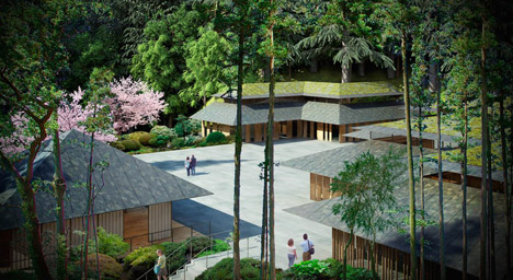 Portland Japanese Garden by Kengo Kuma and THA Architecture